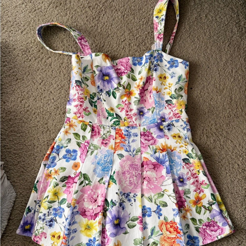 Floral Multicolor Jumpsuit